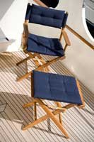 Fauteuil / chaise en Teck pour pont de bateau et jardin