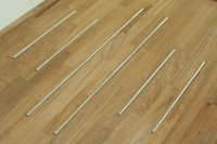 Plan de travail de cuisine en Teck avec zone plats chauds