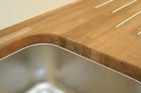 Int�gration d'un �vier par le dessous