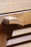 Bouton de porte sur mesure en Teck