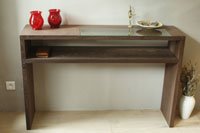 Console en Weng� massif exemplaire unique � vendre