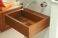 Vasque en bois en Teck massif � vendre