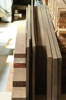 Plans de travail en Weng� massif sur mesure pour cuisine et salle de bain