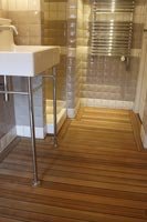 Parquet pont de bateau � lames longues continues