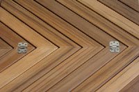 Caillebotis en Teck massif pliant