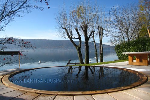 Bain nordique en bois